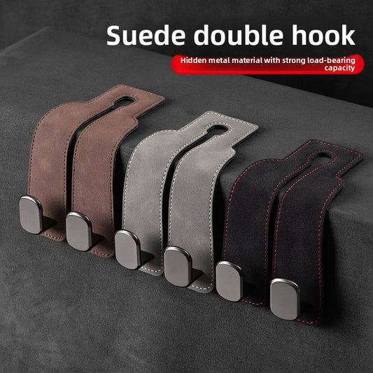Car suede hook zinc alloy