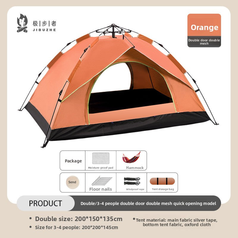 Outdoor Tent Full-automatic Sunscreen Windproof Quick Opening
