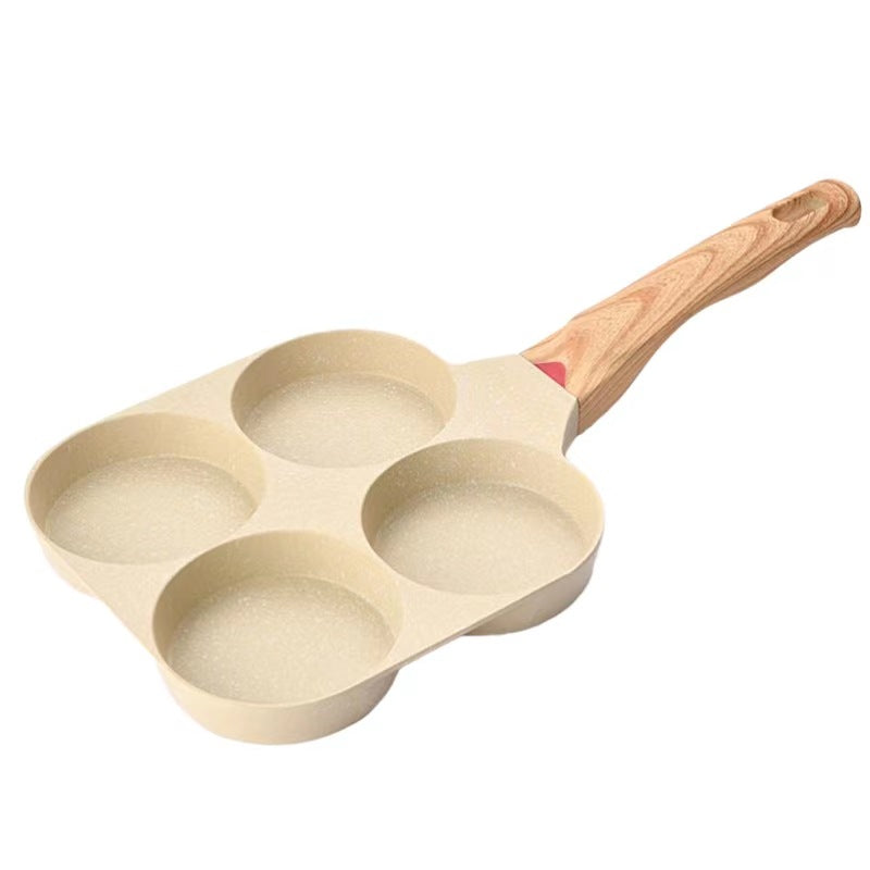 Four-hole breakfast egg burger pot