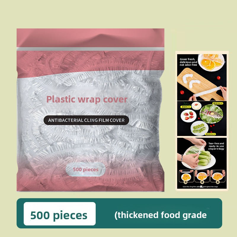 Tear-free disposable cling film cover