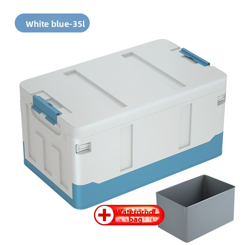Car trunk storage box