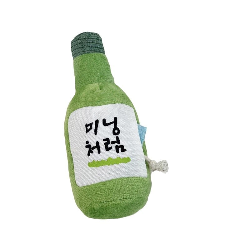 Cute pet teeth grinding, wine bottle making sounds, food hiding, sniffing toys