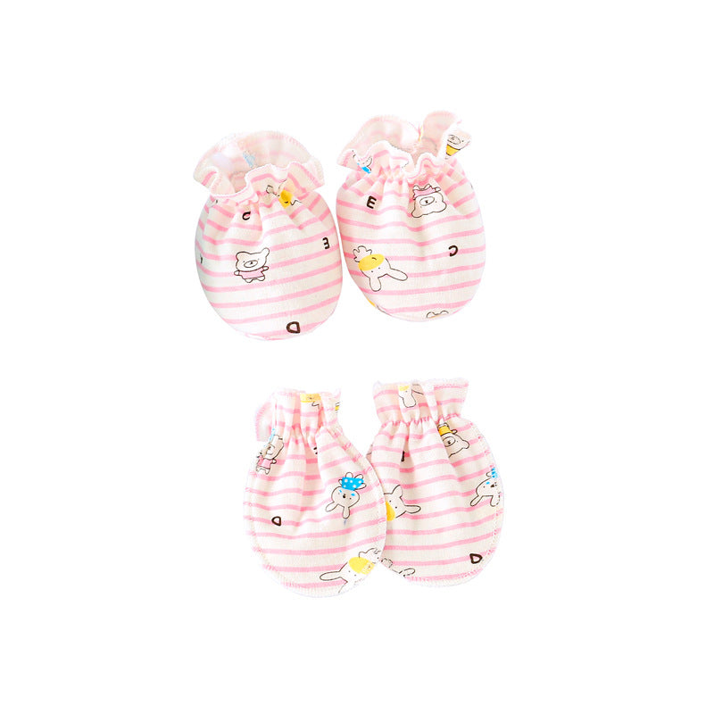 Newborn scratch-resistant gloves