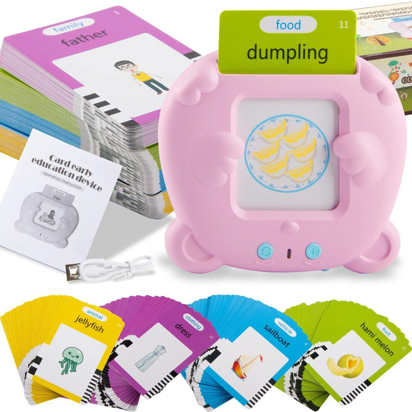 Enlightenment card insertion machine Early education card machine
