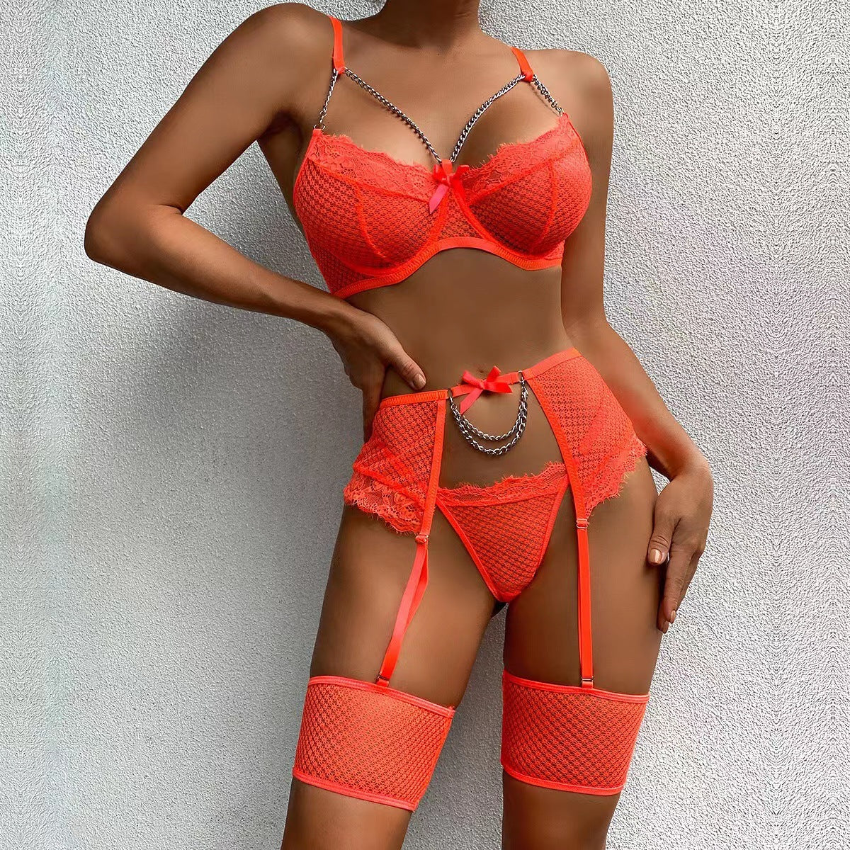 Metal Pendant Lingerie Set β Bold, Elegant, Unforgettable