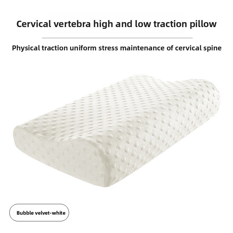 Memory cotton pillow core wave pillow