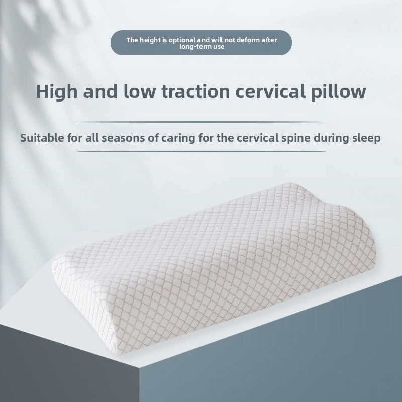 Memory cotton pillow core wave pillow