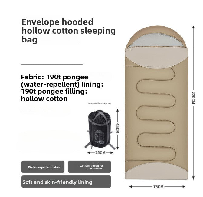 camping envelope sleeping bag