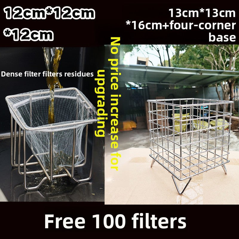 Stainless steel sink filter screen