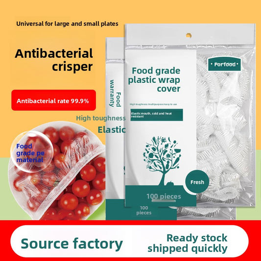 Tear-free disposable cling film cover