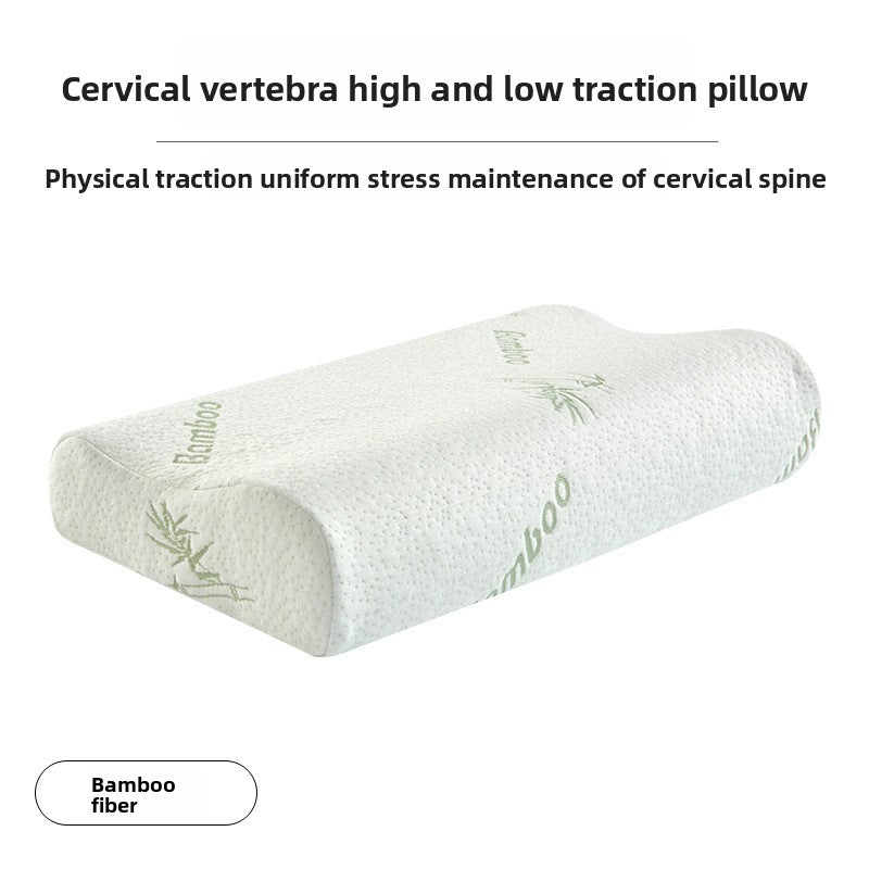 Memory cotton pillow core wave pillow