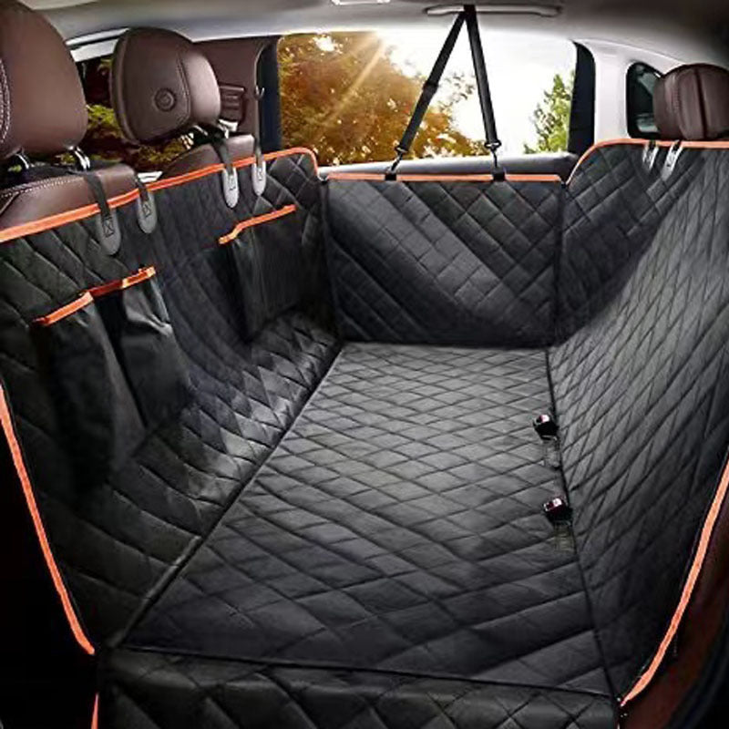 pet car mat car anti-dirty mat dog out rear car mat waterproof Oxford cloth car seat cover