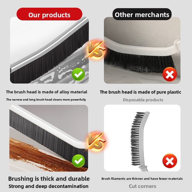 Crevice cleaning brush kitchenware