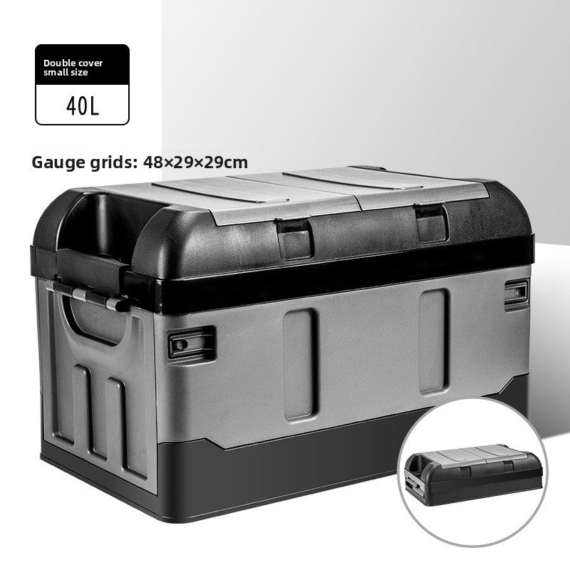 Car trunk storage box
