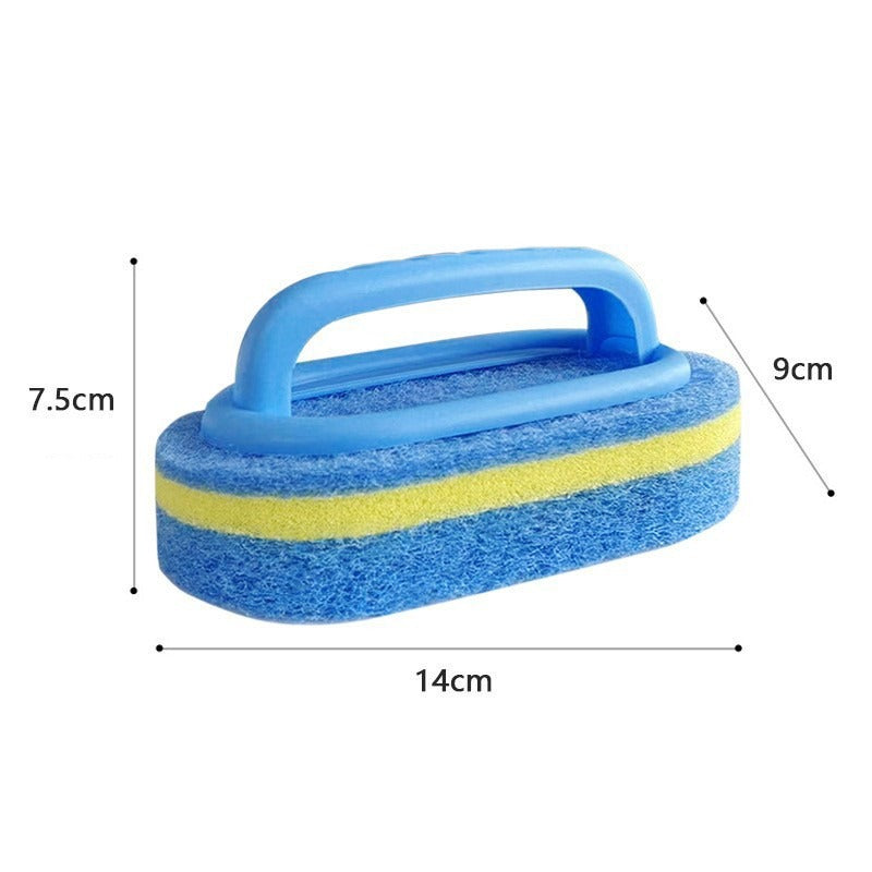 Clean the brush, sponge and handle
