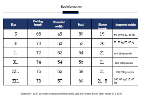 Men's Cotton Short Sleeve T-Shirt