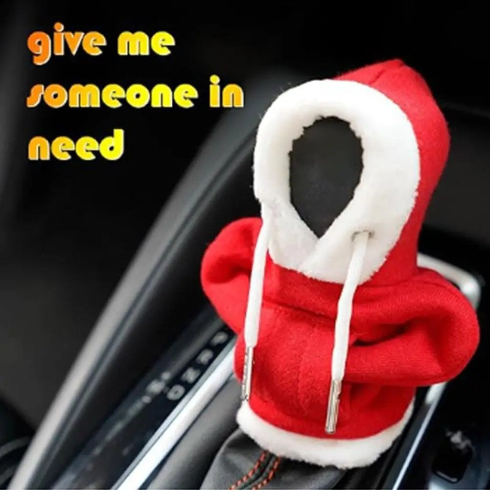 car gear shift lever hooded clothes cover
