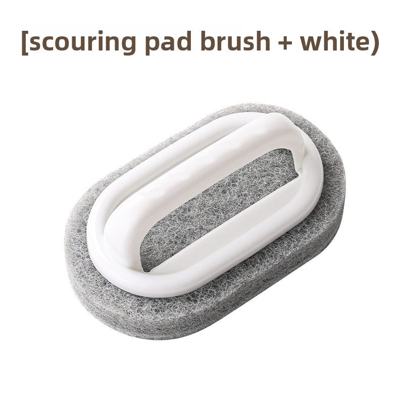 Clean the brush, sponge and handle