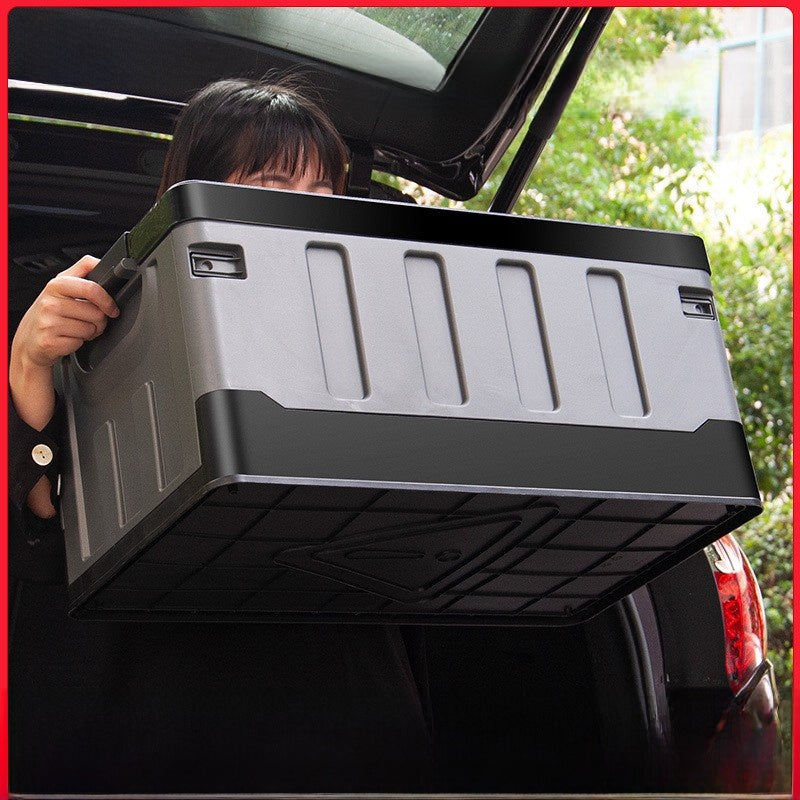 Car trunk storage box