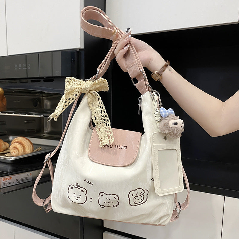 Fashionable commuting single-shoulder crossbody bag