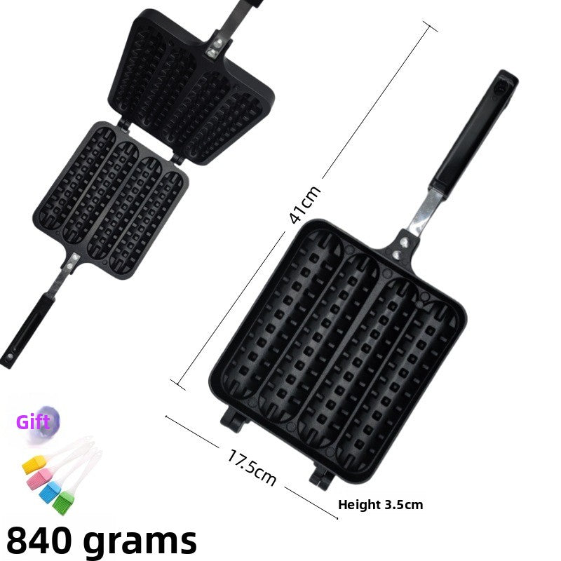 Waffle machine molds for household use