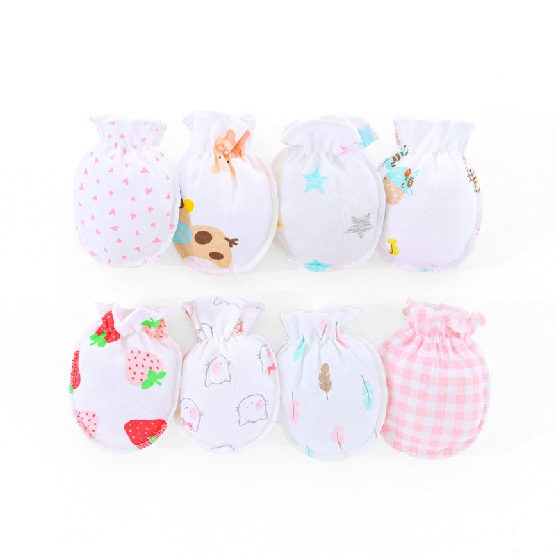 Newborn scratch-resistant gloves