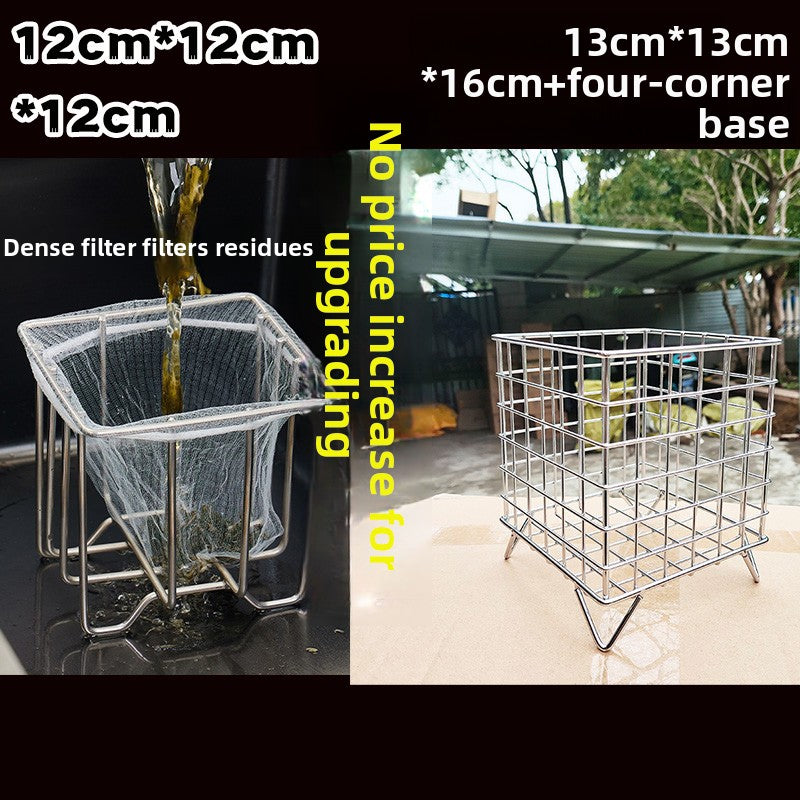 Stainless steel sink filter screen
