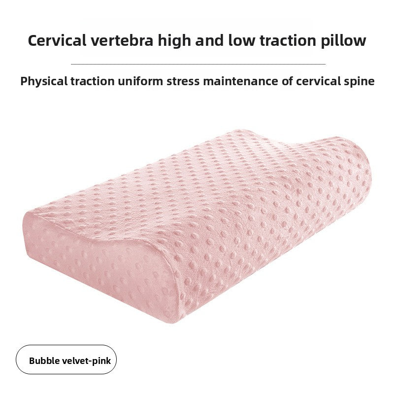 Memory cotton pillow core wave pillow