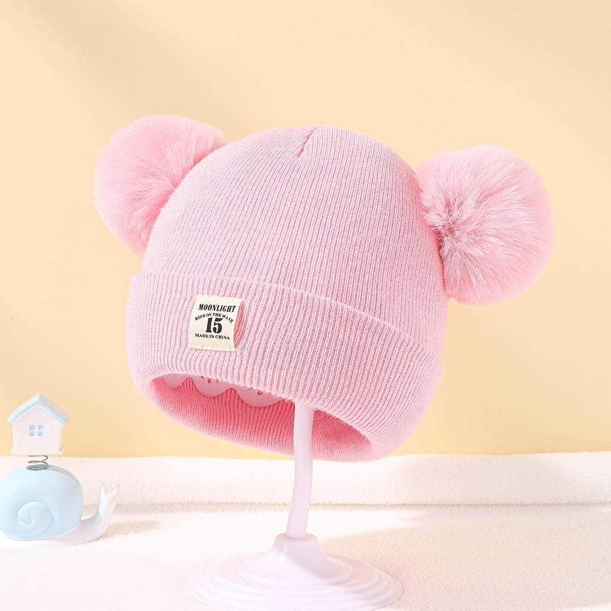 Autumn and winter baby hat