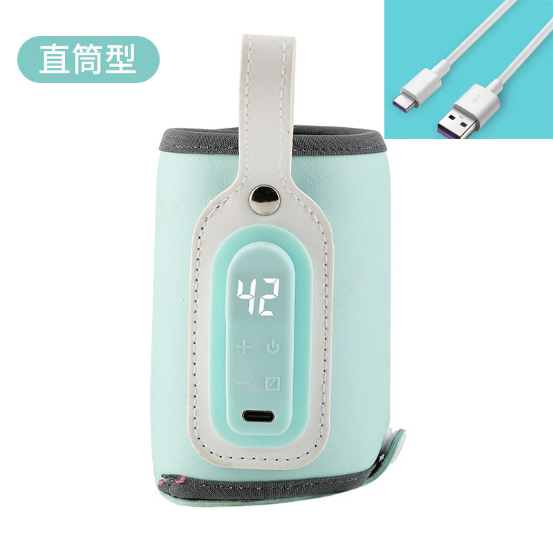 Portable milk warmer for infants when making milk