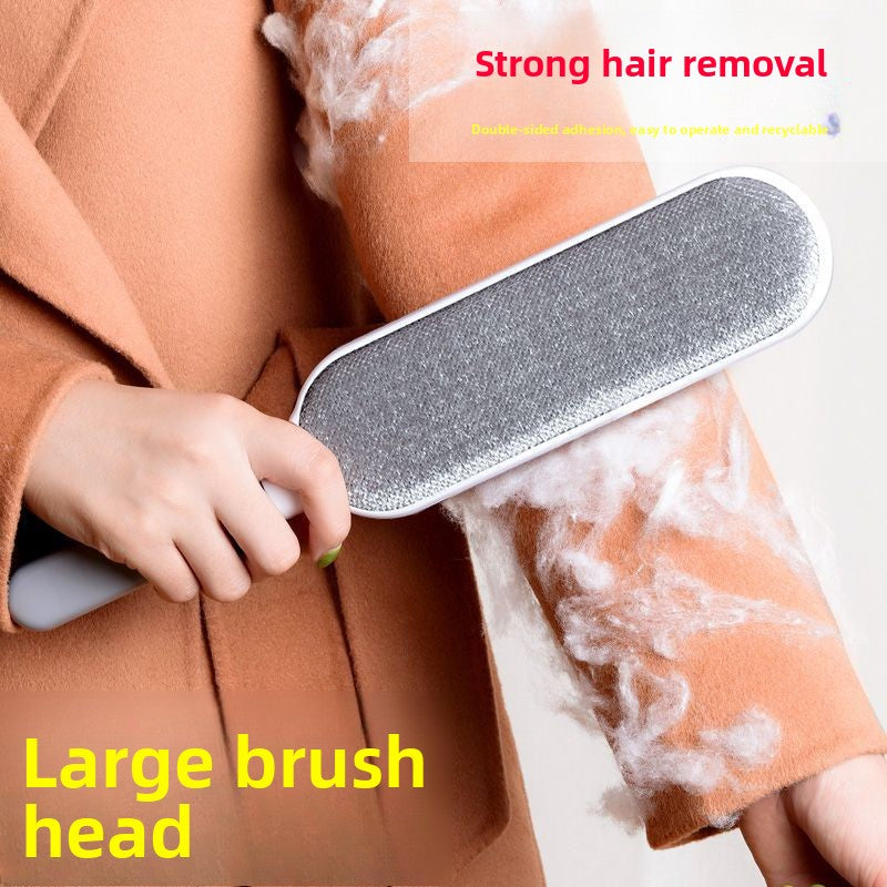 Brush and bristle remover for clothes