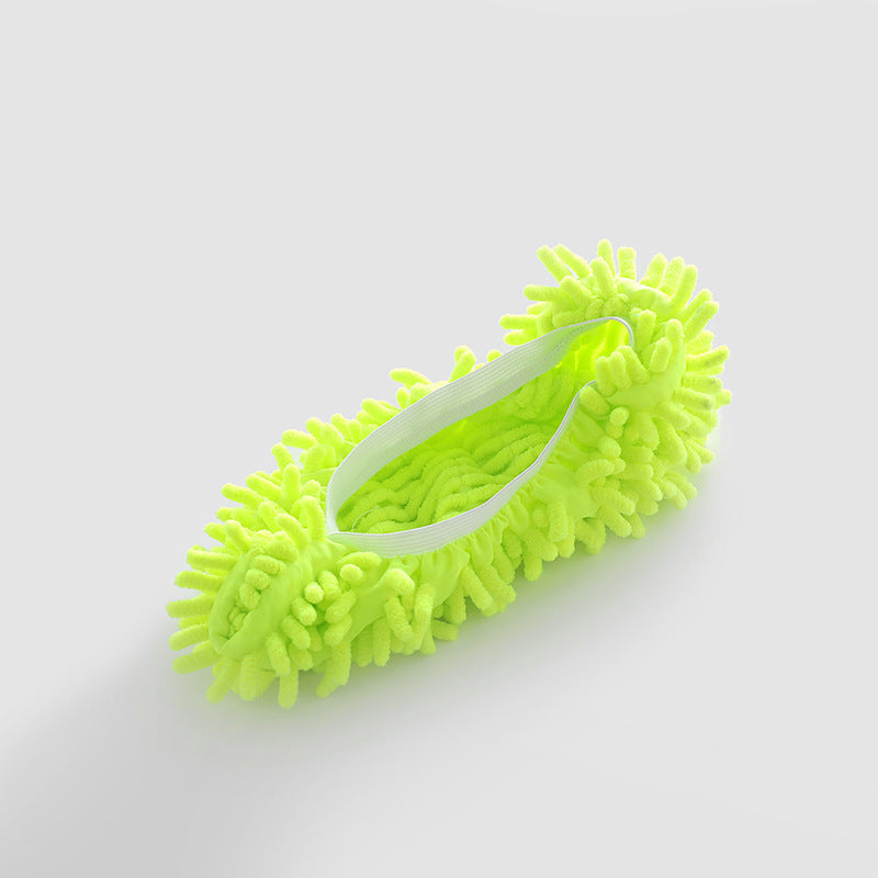 Floor mopping slippers are detachable and washable for cleaning the floor