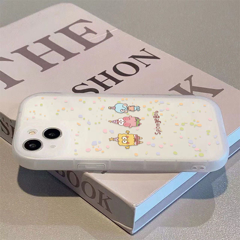 Polka dot sponge is suitable for phone cases