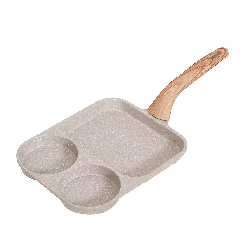 Four-hole breakfast egg burger pot