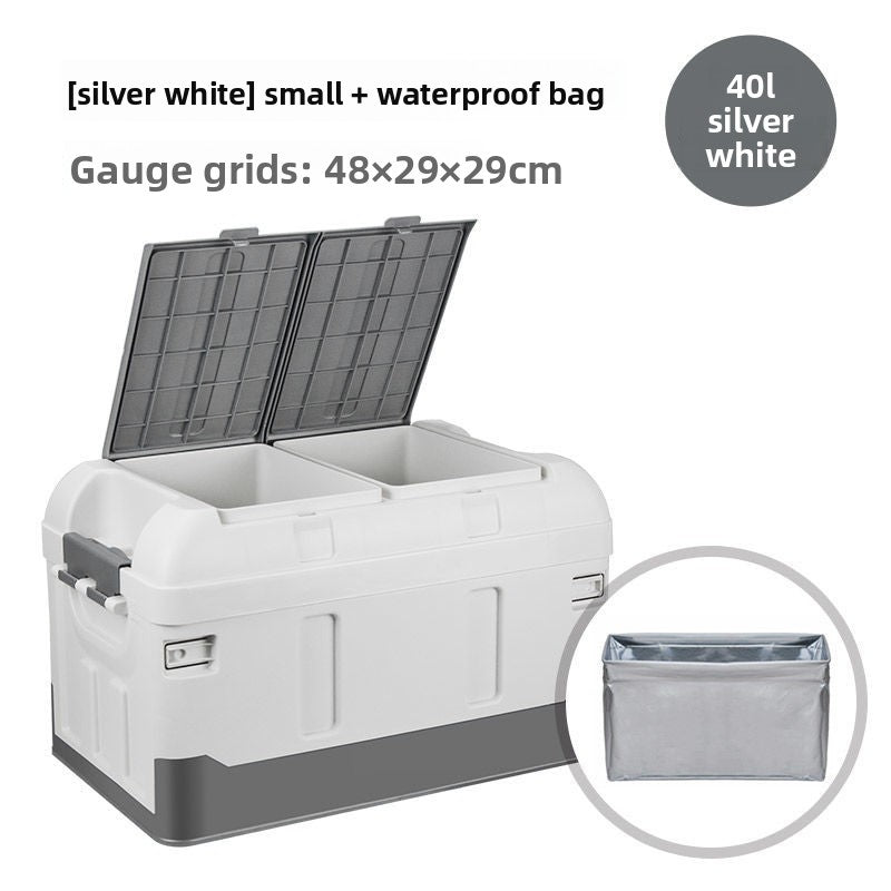 Car trunk storage box