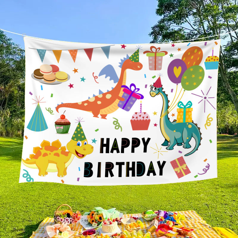 Outdoor decorative banners and cloths