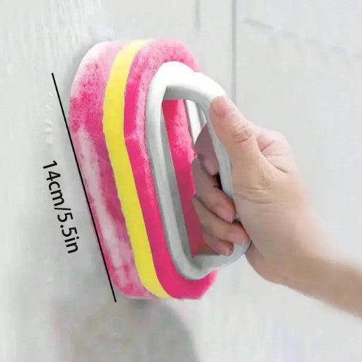 Clean the brush, sponge and handle