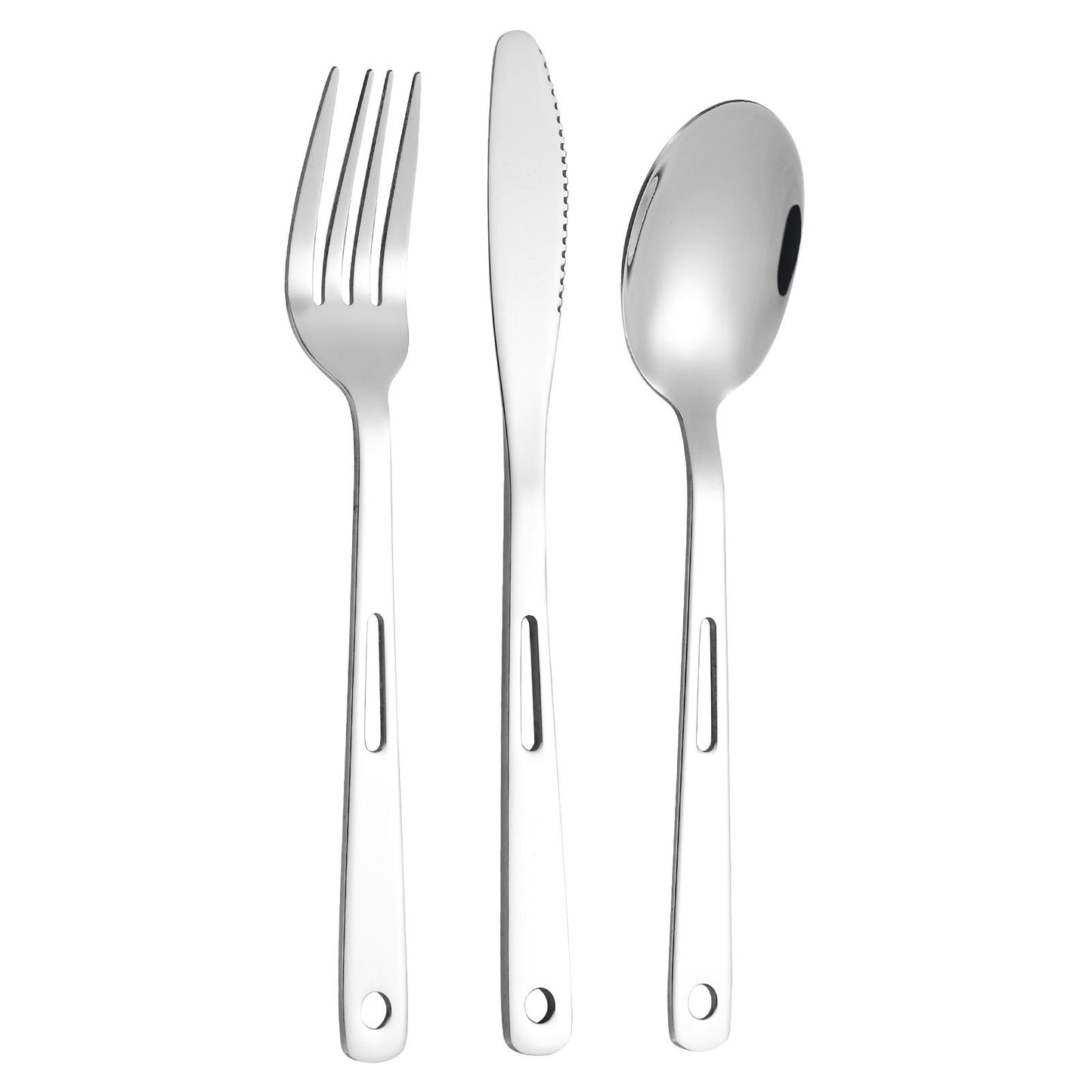Outdoor knife, fork and spoon Western tableware set