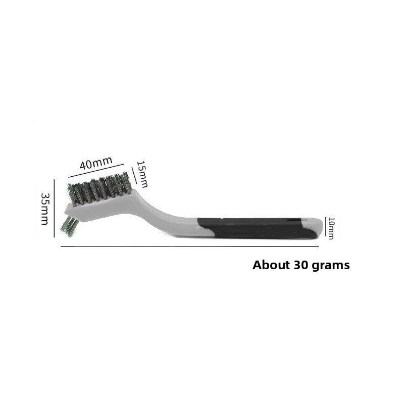 Nine-horse 3pc Double-head set of wire brushes