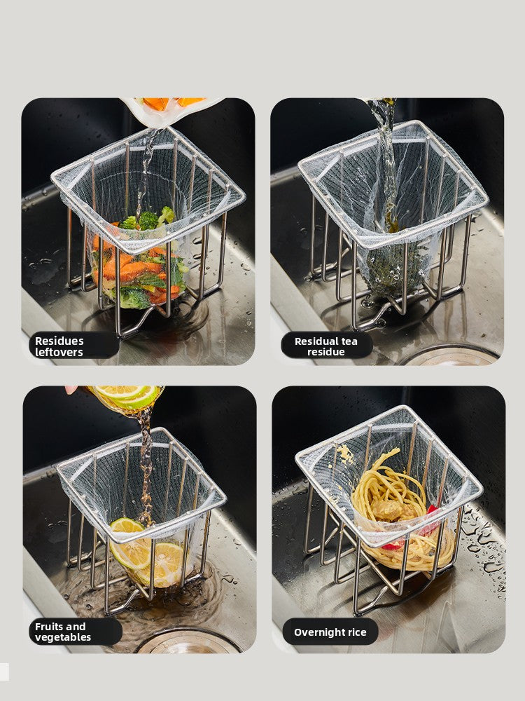 Stainless steel sink filter screen