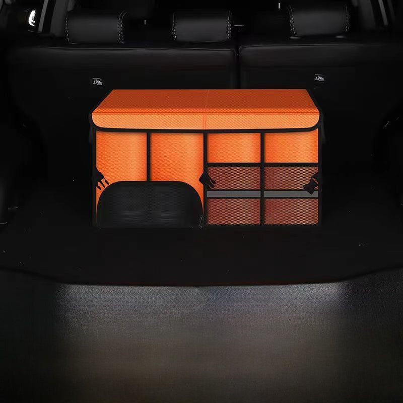 Car trunk storage box