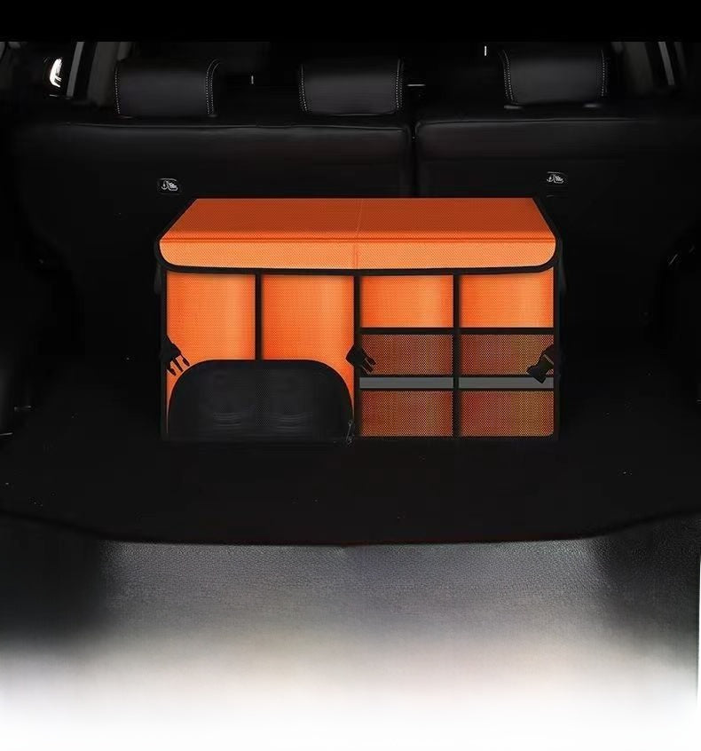 Car trunk storage box