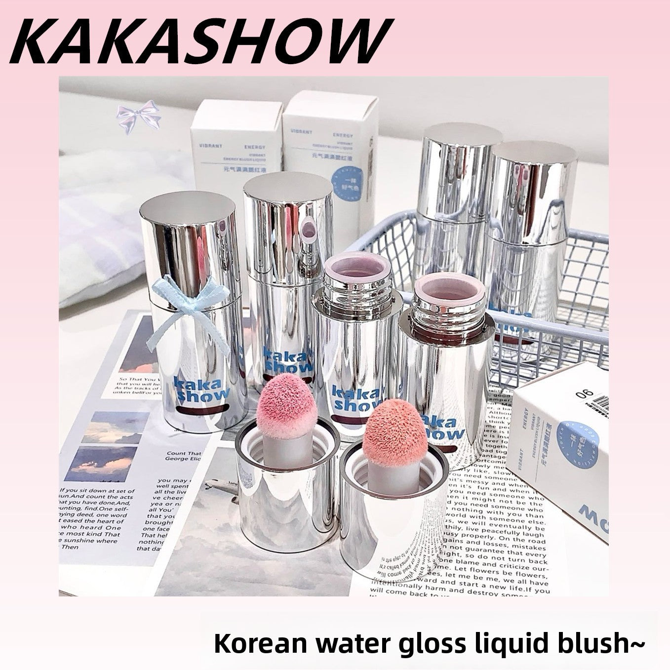 Full of Energy Blush Liquid Sponge Brush Head
