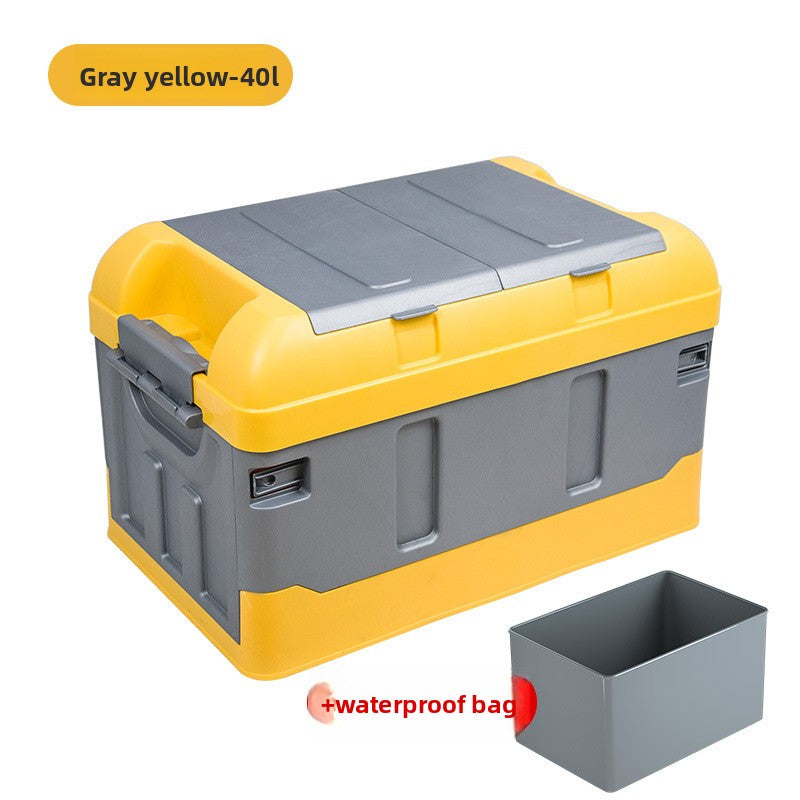 Car trunk storage box