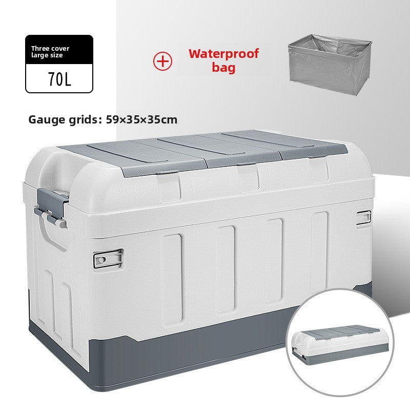 Car trunk storage box