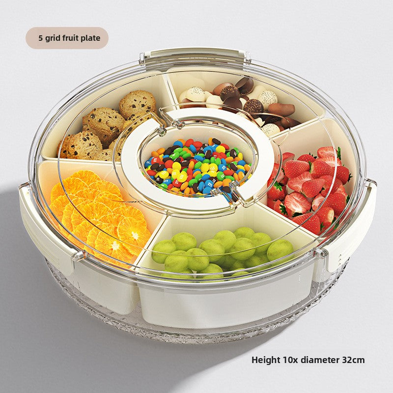 Eight-compartment Storage Box Portable Refrigerator Storage Box