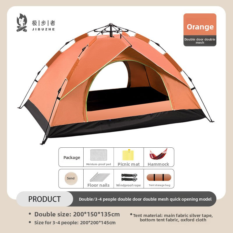 Outdoor Tent Full-automatic Sunscreen Windproof Quick Opening