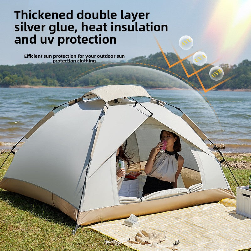 Outdoor Tent Full-automatic Sunscreen Windproof Quick Opening