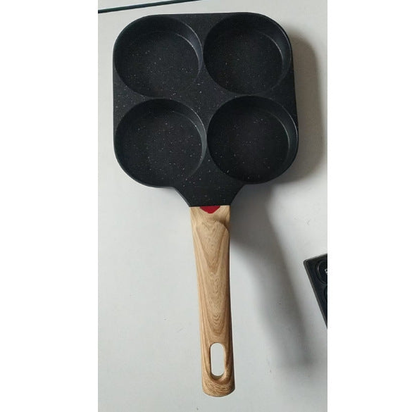 Four-hole breakfast egg burger pot