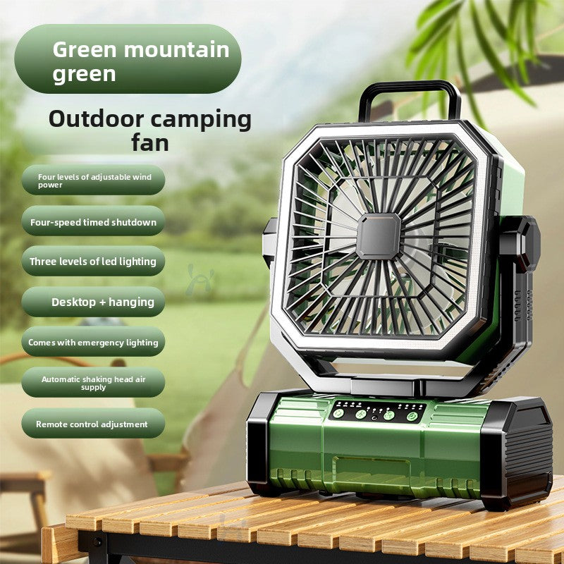 Outdoor camping fan